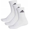 Outlet Adidas Skarpetki za kostkę 3-PAK HT3446 biały r. M 40-42 bawełnaOPIS