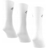 Outlet Adidas Skarpetki za kostkę 3-PAK HT3446 biały r. M 40-42 bawełnaOPIS