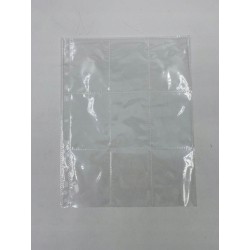 Przezroczysty folder na karty kolekcjonerskie 9-kieszonkowy album 41arkuszy