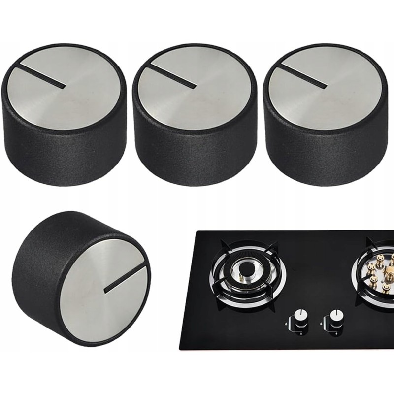 Outlet Pokrętła 6 mm zamienne uniwersalne do kuchenki gazowej 4 szt