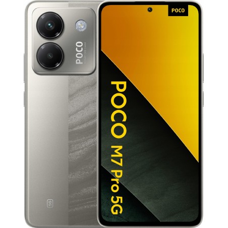 Smartfon XIAOMI Poco M7 Pro 5G 12 + 256 GB srebrny aparat 50 MP z OIS