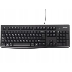 Logitech K120 przewodowa klawiatura biznesowa do Windows hiszpański QWERTY