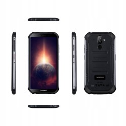 USZKODZONY Smartfon DOOGEE S40 3 GB / 32 GB 4G LTE czarny 4650 mAh OPIS