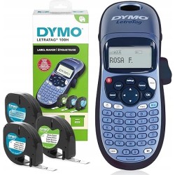 Outlet DRUKARKA ETYKIET DYMO LETRATAG LT-100H granatowy z klawiaturą OPIS