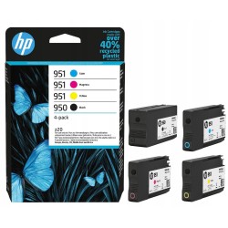 Oryginalny Tusz HP 950/951 CMYK 6ZC65AE poj. 24 ml wydajność 1000 stron