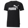 Outlet PUMA T-shirt dziecięcy czarny bawełna r. 164 REGULAR FIT OPIS
