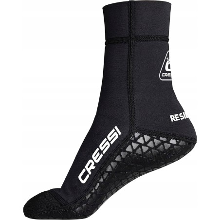 CRESSI Czarne neoprenowe skarpety do morsowania r. S 38-39 3mm