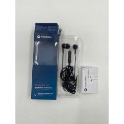 Outlet Słuchawki douszne przewodowe czarne Motorola EARBUDS 105