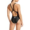 Strój kąpielowy adidas 3-Stripes V-Back damski jednoczęściowy basenowy 42