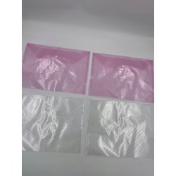 Zestaw 10 kolorowych plastikowych teczek A4 z zatrzaskiem na dokumenty OPIS