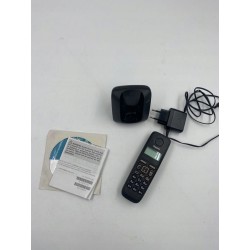 Outlet Gigaset Telefon bezprzewodowy A116 czarny tryb głośnomówiący OPIS