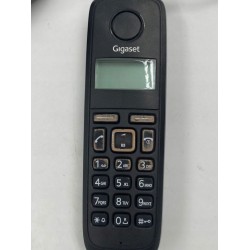 Outlet Gigaset Telefon bezprzewodowy A116 czarny tryb głośnomówiący OPIS