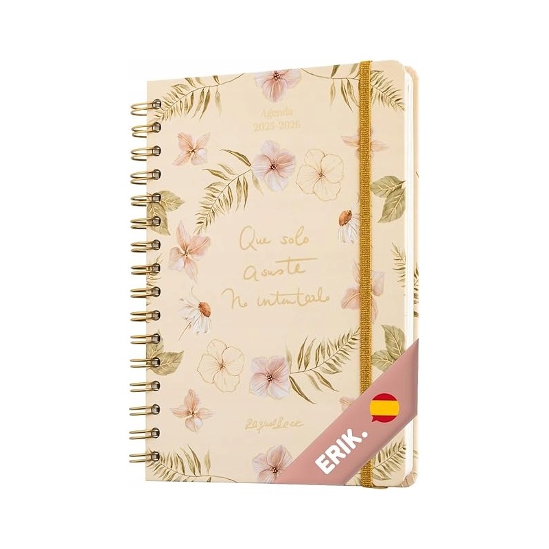 Kalendarz akademicki Grupo Erik A5 2025-2026 wersja hiszpańska OPIS