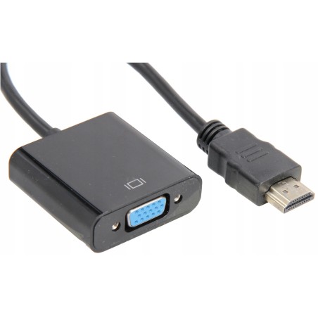 Outlet Adapter HDMI do VGA Przejściówka VIDEO Plug & Play jednokierunkowy