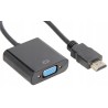 Outlet Adapter HDMI do VGA Przejściówka VIDEO Plug & Play jednokierunkowy