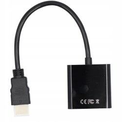Outlet Adapter HDMI do VGA Przejściówka VIDEO Plug & Play jednokierunkowy