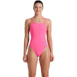 Kostium strój jednoczęściowy Arena Challenge Solid r. 38 M różowy UV UPF