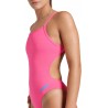 Kostium strój jednoczęściowy Arena Challenge Solid r. 38 M różowy UV UPF