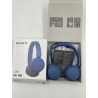 Słuchawki bezprzewodowe nauszne Sony WH-CH520 niebieskie 102 dB 50h pracy