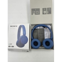 Słuchawki bezprzewodowe nauszne Sony WH-CH520 niebieskie 102 dB 50h pracy