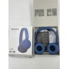Słuchawki bezprzewodowe nauszne Sony WH-CH520 niebieskie 102 dB 50h pracy