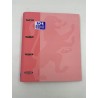 Outlet Oxford Segregator pierścieniowy A4 różowy twarda okładka OPIS