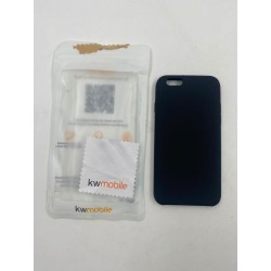 Outlet Kwmobile etui do Apple iPhone 6/iPhone 6S czarne z silikonu TPU