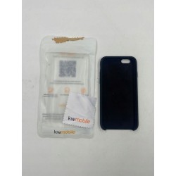 Outlet Kwmobile etui do Apple iPhone 6/iPhone 6S czarne z silikonu TPU