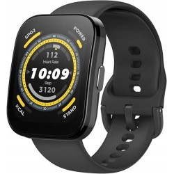 Outlet Smartwatch Amazfit Bip5 czarny 300mAh Bluetooth Wi-Fi pulsometr OPIS