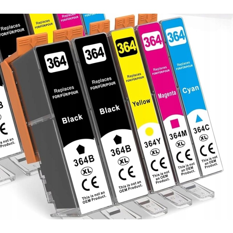 iNKPAD 364XL wkłady atramentowe Multipack kompatybilne z HP 5 sztuk