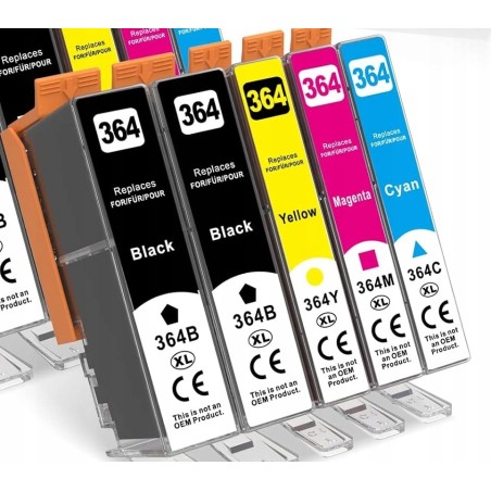 iNKPAD 364XL wkłady atramentowe Multipack kompatybilne z HP 5 sztuk