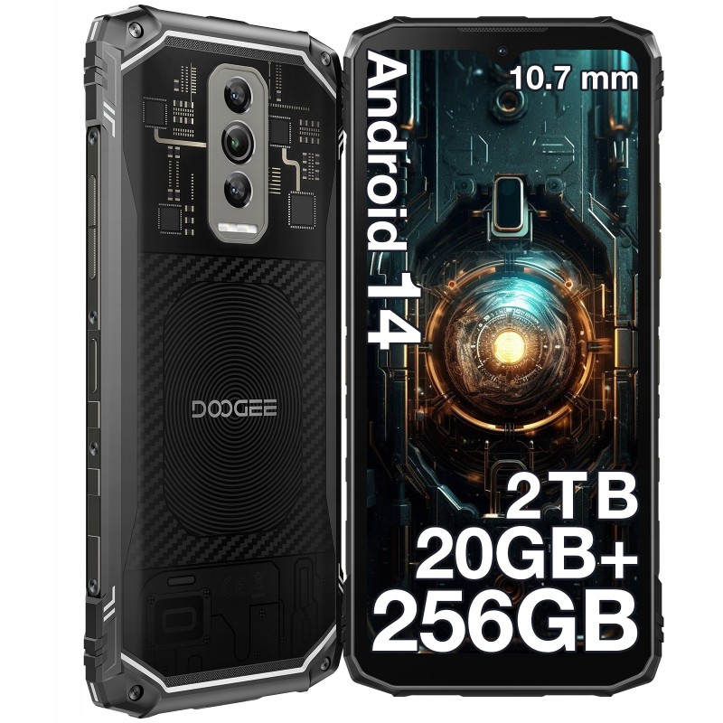 Outlet Smartfon DooGee Blade 10 Ultra 8 GB / 256 GB 4G (LTE) czarny OPIS