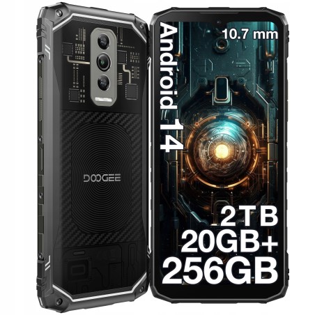 Outlet Smartfon DooGee Blade 10 Ultra 8 GB / 256 GB 4G (LTE) czarny OPIS