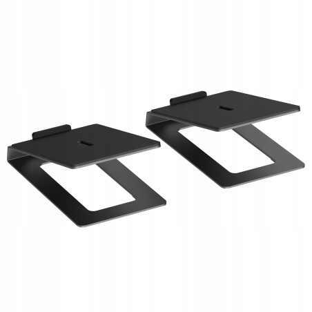 Outlet Stojak na głośniki HS33-1L z matą antywibracyjną obciążenie do 10kg