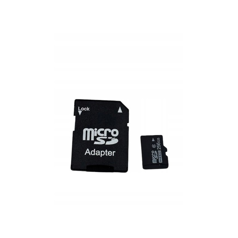Outlet Karta microSDXC + adapter SD poj. 256 GB HC klasa C10 30 MB/s