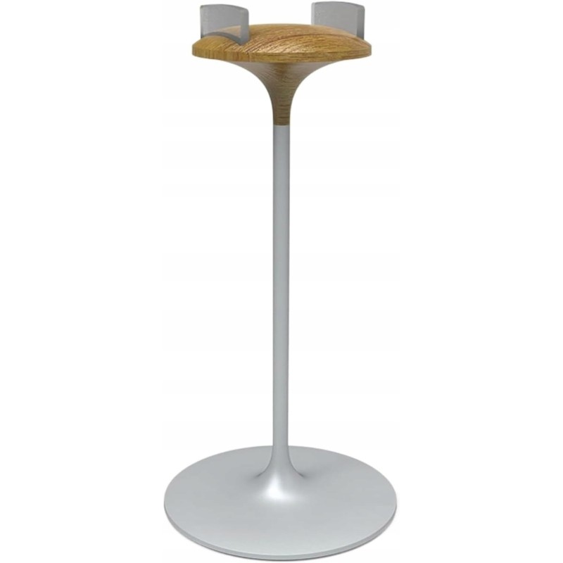 Uchwyt Na Słuchawki Stojak Na Słuchawki Z Drewna Bukowego I Aluminium OPIS