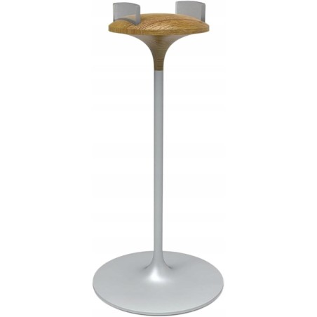 Uchwyt Na Słuchawki Stojak Na Słuchawki Z Drewna Bukowego I Aluminium OPIS