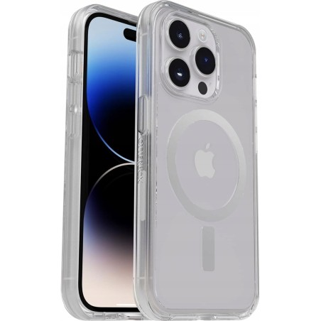 Plecki OtterBox Symmetry+ Przezroczyste Etui na iPhone 14 Pro na MagSafe