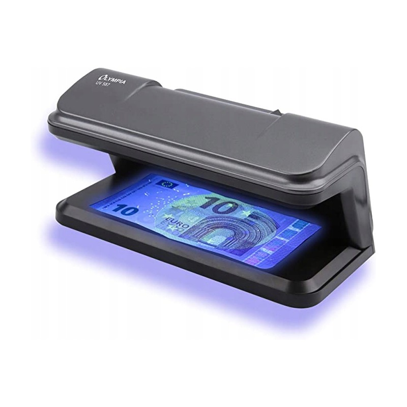 Outlet Olympia UV 587 tester banknotów i kart USB tester/lampa z UV LED