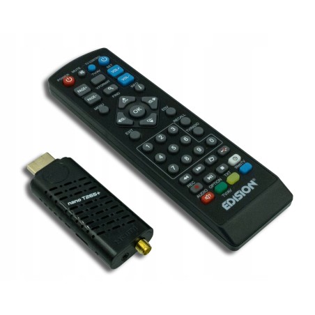 Outlet Odbiornik DVB-T/T2/C Edision Nano T265+ HEVC HDMI Full HD 1080p