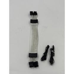 Mars Gaming MCA-24 ARGB Przedłużacz kabla 24-pin ATX do płyty głównej LED