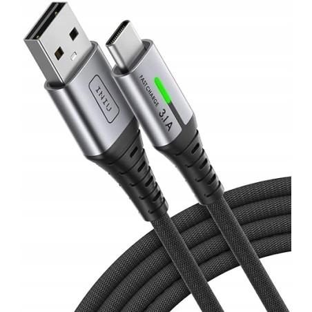 Outlet Kabel INIU USB typ A- USB typ C 2 m 3.1 A 480Mbps szybkie ładowanie