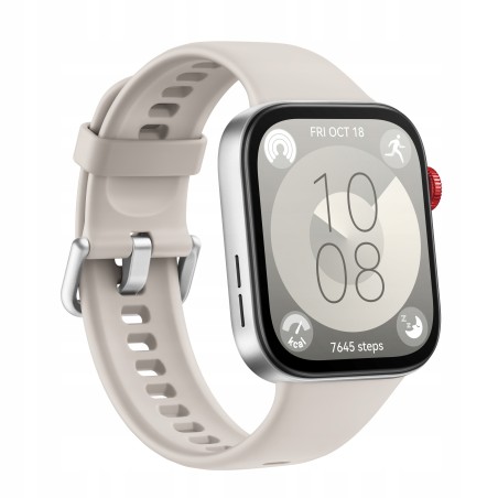 Outlet Smartwatch Huawei Watch Fit 3 beżowy wyświetlacz AMOLED 1,82"