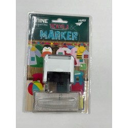 Kompaktowy znacznik do ubrań i książek Mine Stamp personalizowany OPIS