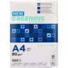 Outlet Papier do drukarki Greening DIN A4 500 arkuszy 80 g/m2 ISO 9001