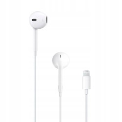 Słuchawki przewodowe douszne Apple EarPods lightning dł. przewodu 1,4 m