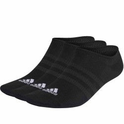 Skarpetki adidas czarne stopki bawełnowe r. 43-45 zestaw 3 szt. nieuciskowe