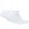 3SZT. Nike Skarpetki STOPKI Everyday Cushion No Show biały r. 38-42 Dri-FIT