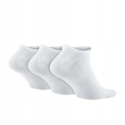 3SZT. Nike Skarpetki STOPKI Everyday Cushion No Show biały r. 38-42 Dri-FIT