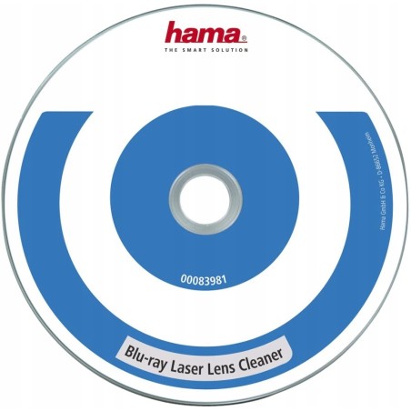 Hama Laserowy środek do czyszczenia soczewek dla odtwarzaczy Blu-Ray OPIS
